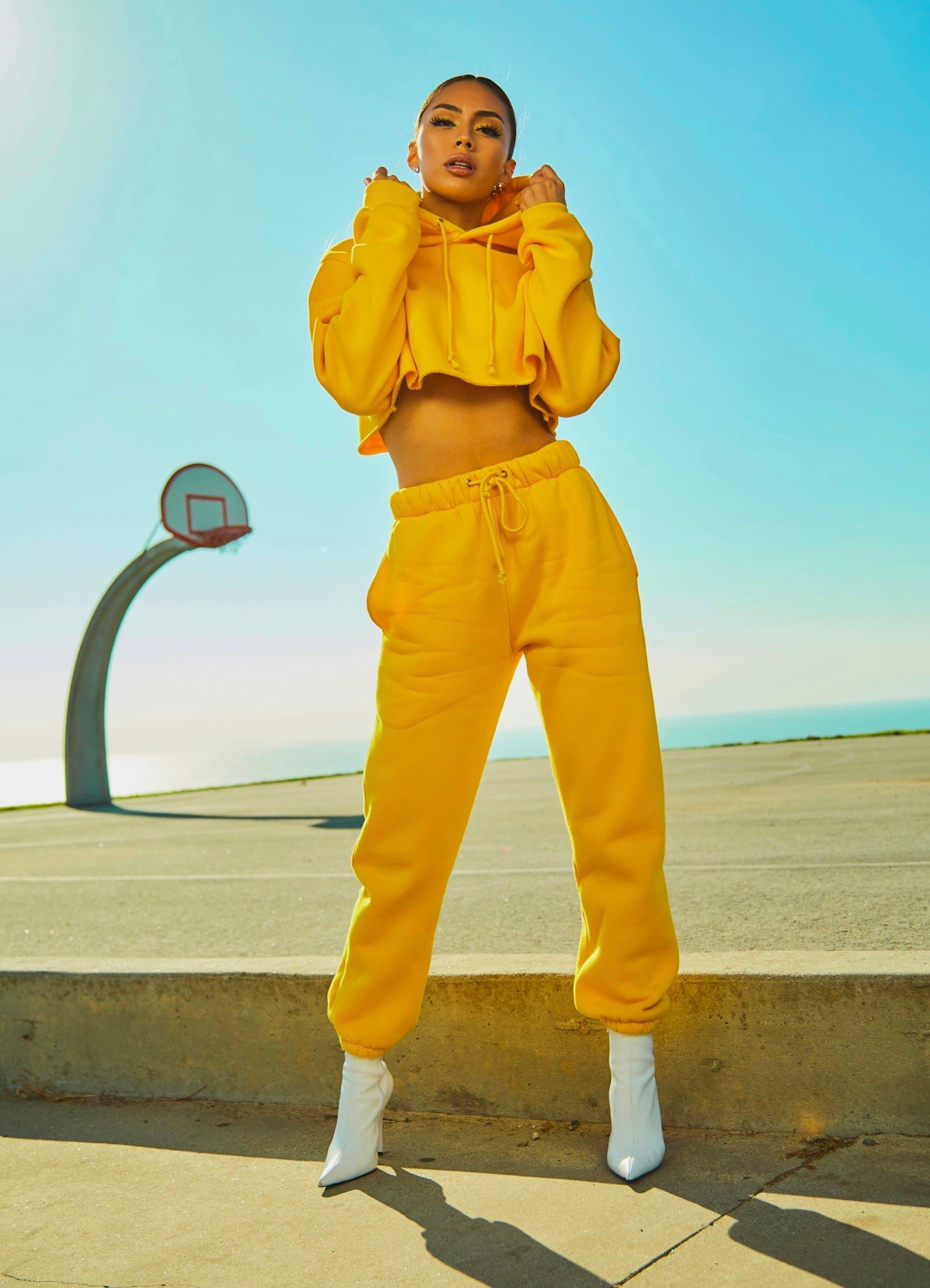 High fashion editorial photograph