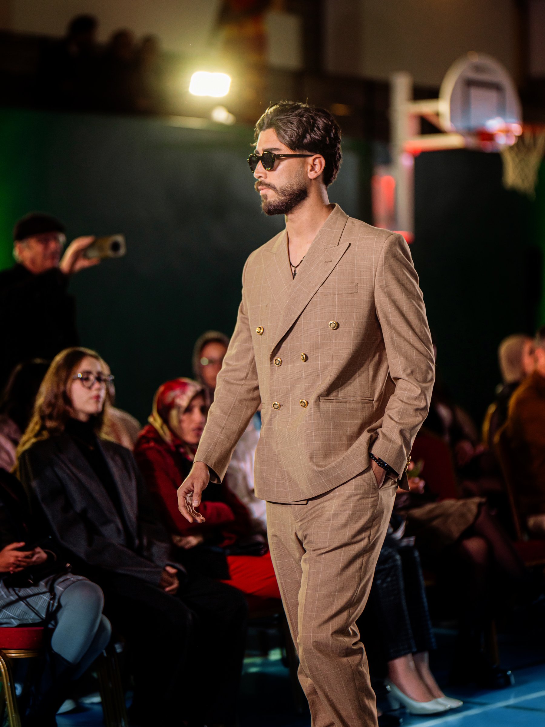 Hicham — editorial fashion model