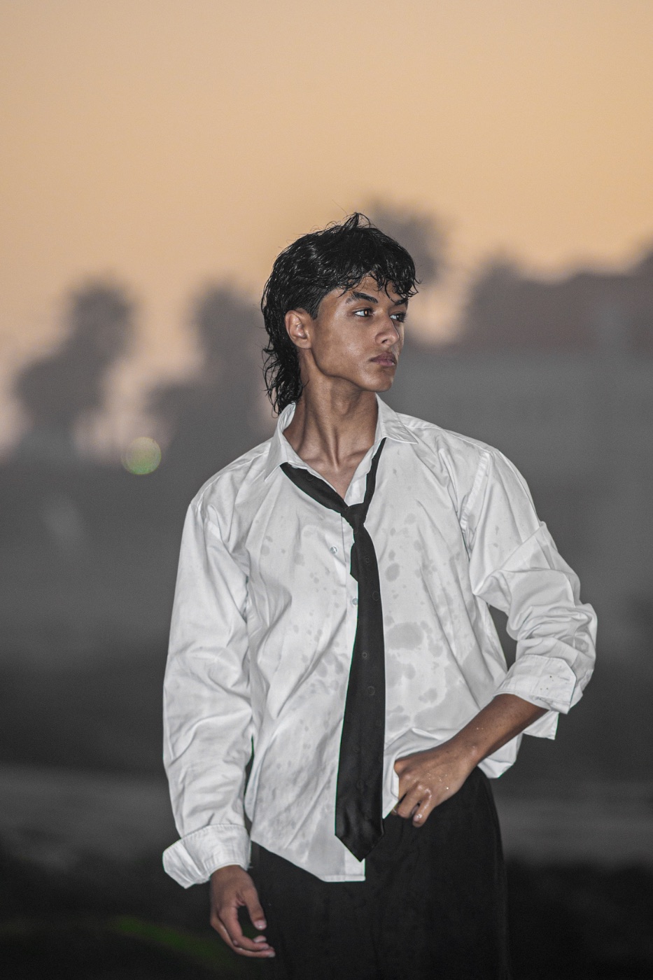 adam — editorial fashion model